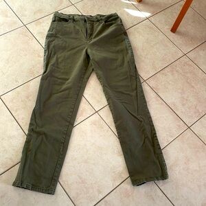 Missy size 12 “Amanda” olive/ green khaki color